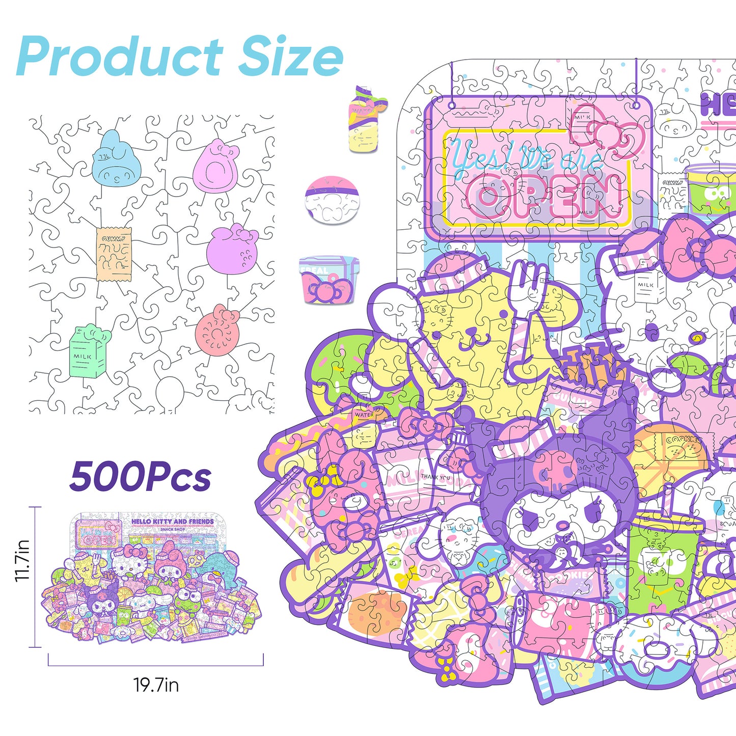 Jigsaw Puzzle | Hello Kitty® and Friends Snack Shop