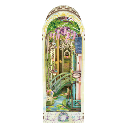 DIY Miniature Book Nook Kit | Giverny Garden