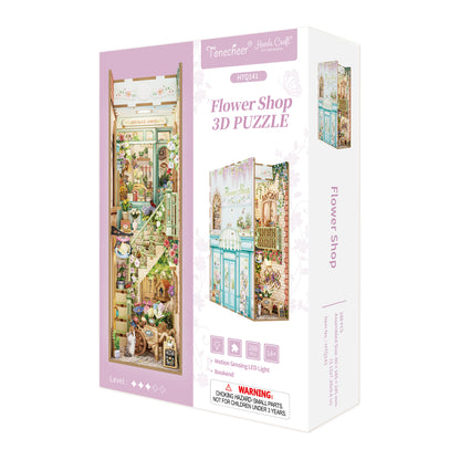 DIY Miniature Book Nook Kit | Flower Shop