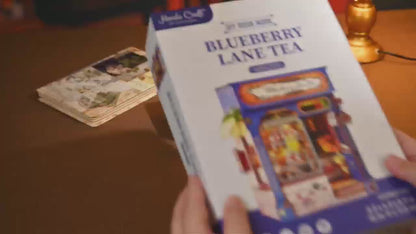 DIY Miniature Book Nook Kit | Blueberry Lane Tea