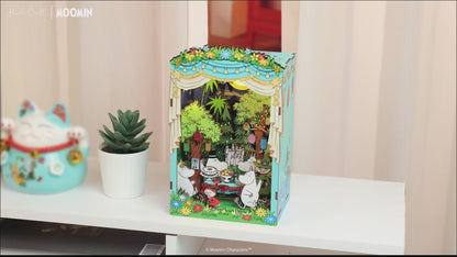 DIY Miniature Book Nook Kit | Moomin Moominous Dance Party