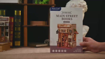 DIY Miniature Book Nook Kit | Main Street Books