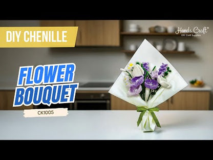 Hands Craft | Purple Flower Bouquet Mix