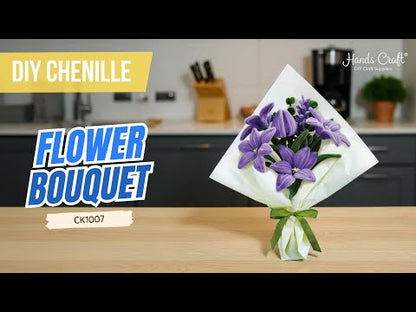 Hands Craft | Purple Lily Flower Bouquet