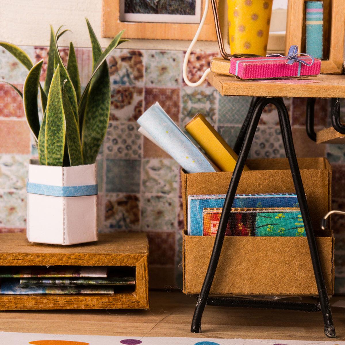 DIY Dollhouse Miniature Kit | Soho Time - Hands Craft US, Inc.