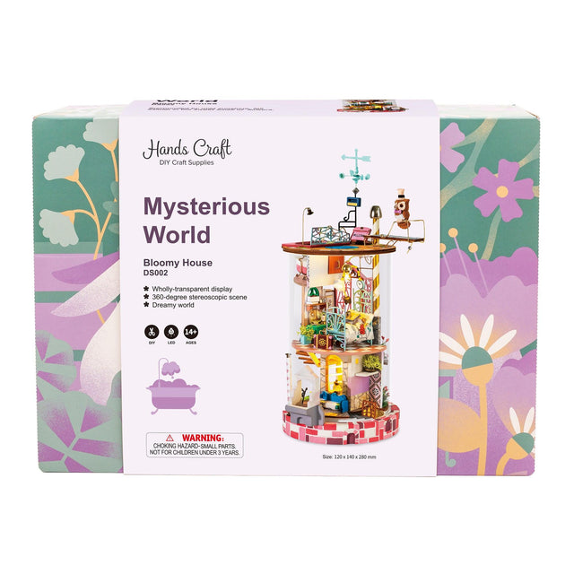 DIY Dollhouse Miniature House Kit | Bloomy House - Hands Craft US, Inc.