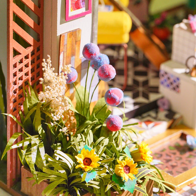 DIY Dollhouse Miniature Kit | Lily's Porch - Hands Craft US, Inc.