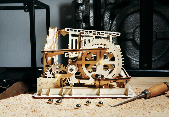 3D Wooden Puzzle Marble Run | Marble Squad - Hands Craft US, Inc.