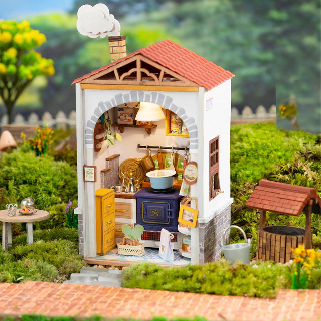 Dreamy Garden House DIY Miniature House, Dollhouse Kit