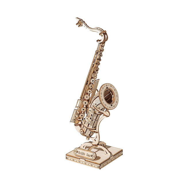 3D Modern Wooden Puzzle | Saxophone - Hands Craft US, Inc.
