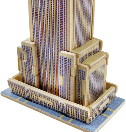 3D Classic Wooden Puzzle | Empire State Building - Hands Craft US, Inc.
