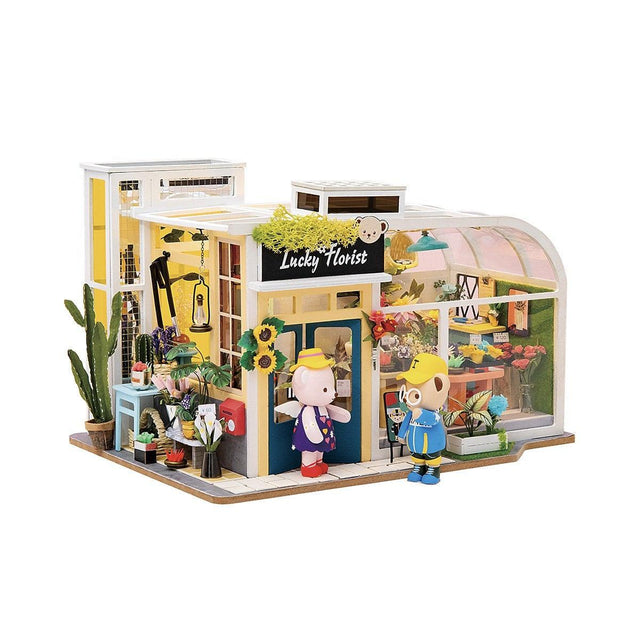 DIY Miniature Store Kit | Flower Shop - Hands Craft US, Inc.