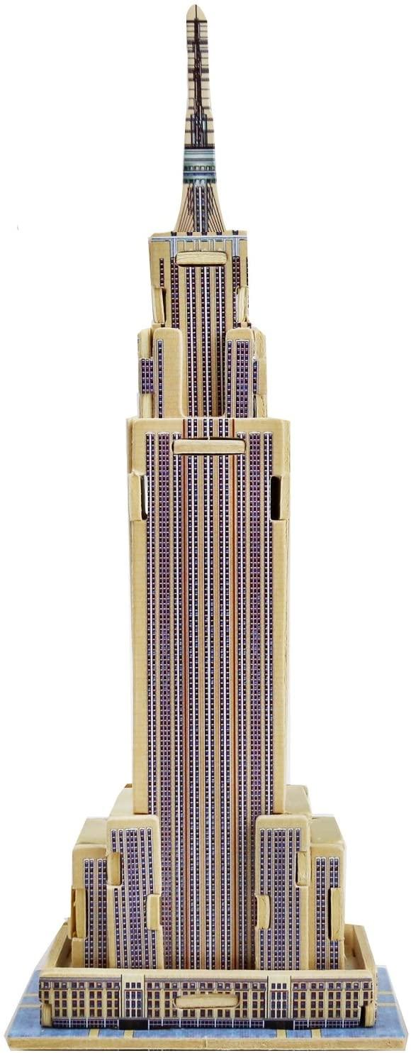 3D Classic Wooden Puzzle | Empire State Building - Hands Craft US, Inc.