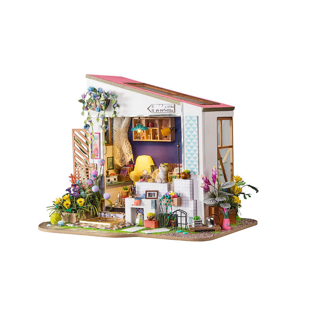 DIY Dollhouse Miniature Kit | Lily's Porch - Hands Craft US, Inc.