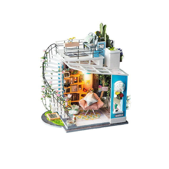 DIY Dollhouse Miniature Kit | Dora's Loft - Hands Craft US, Inc.