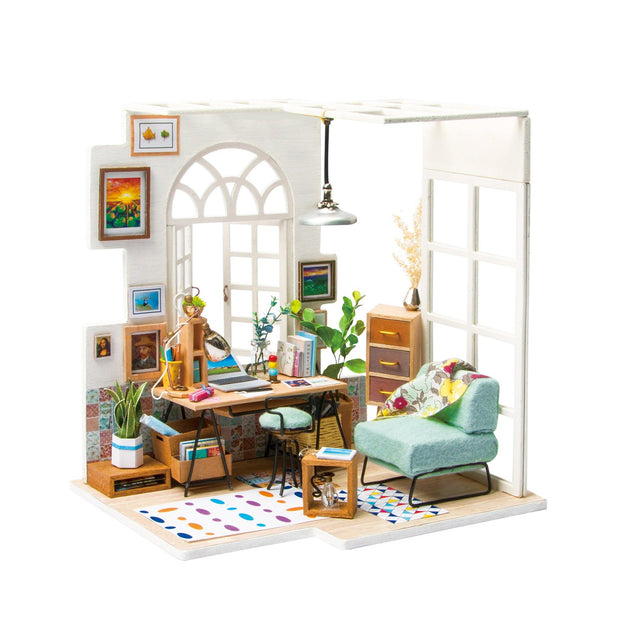 DIY Dollhouse Miniature Kit | Soho Time - Hands Craft US, Inc.