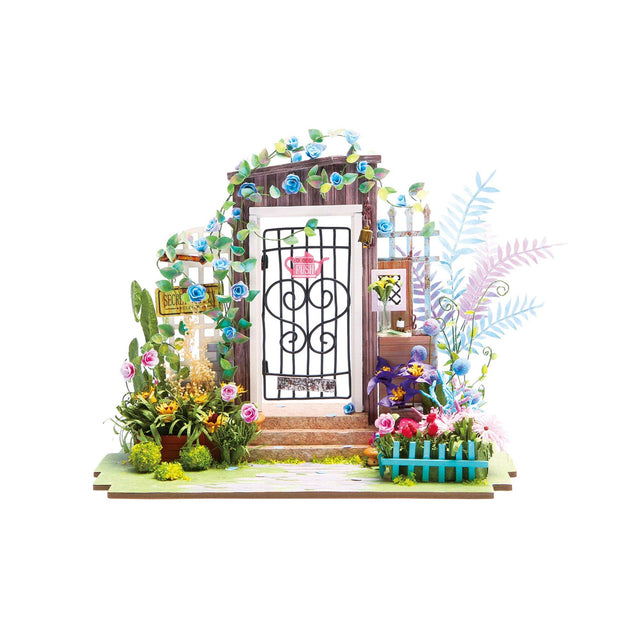 Hands Craft - DIY Miniature House Book Nook Kit: Garden House