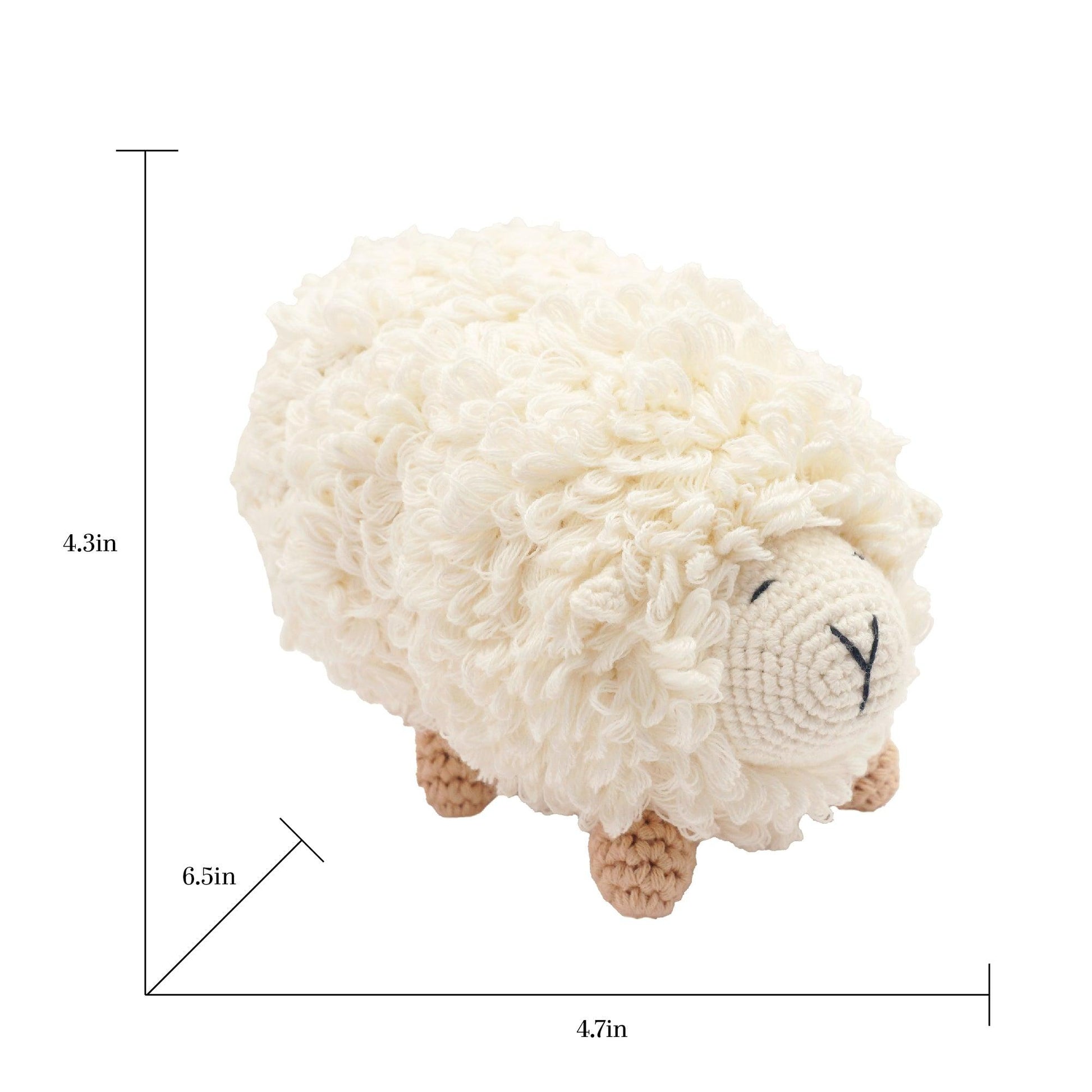 Hands Craft DIY Minatures Hand-Crochet Plush Doll | Mrs. Shilly