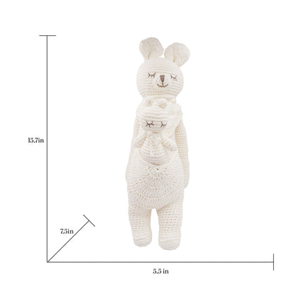 Hands Craft DIY Minatures Hand-Crochet Plush Doll | Platinum Karo The Softie