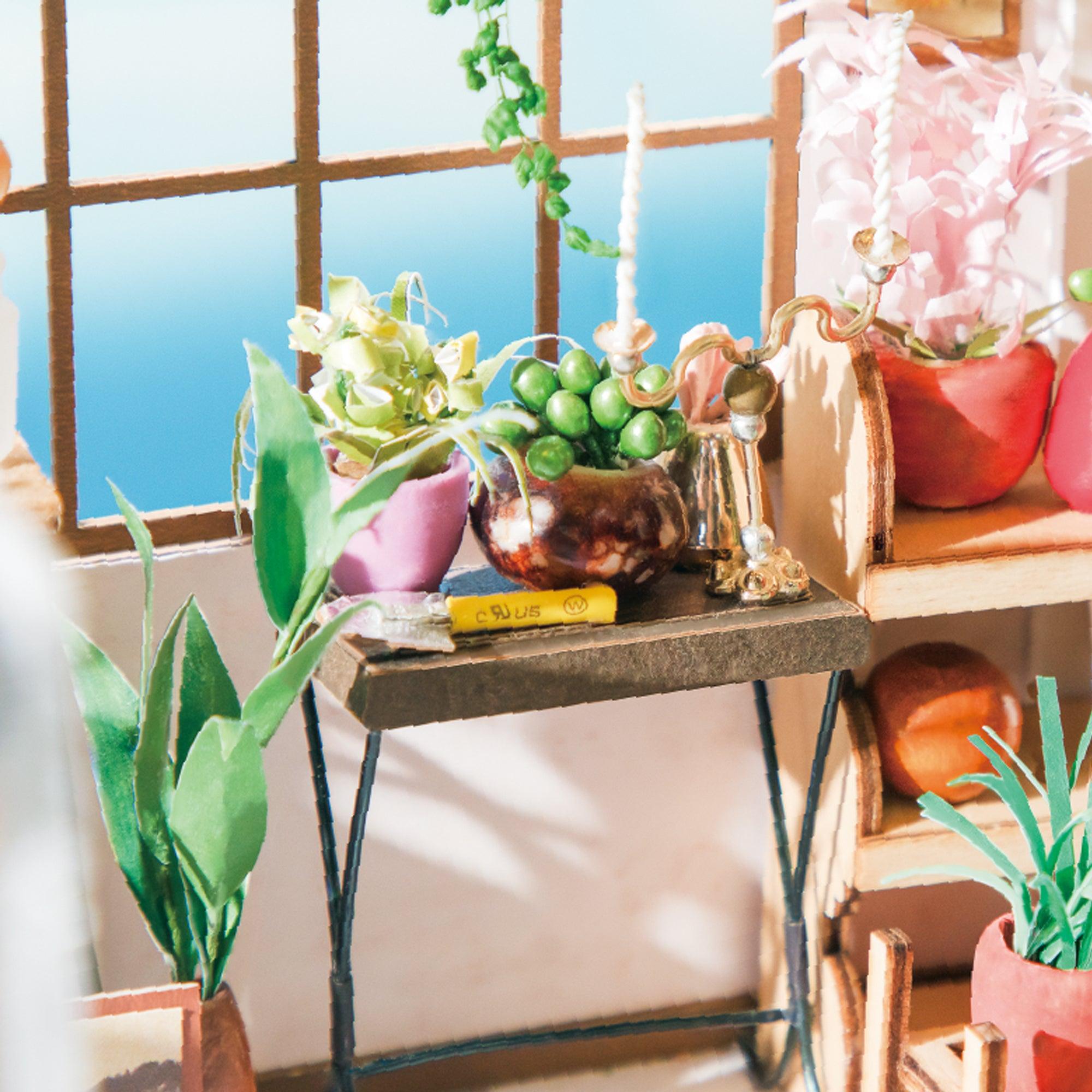 Hands Craft DIY Miniature House Kit | Emily's Flower Shop