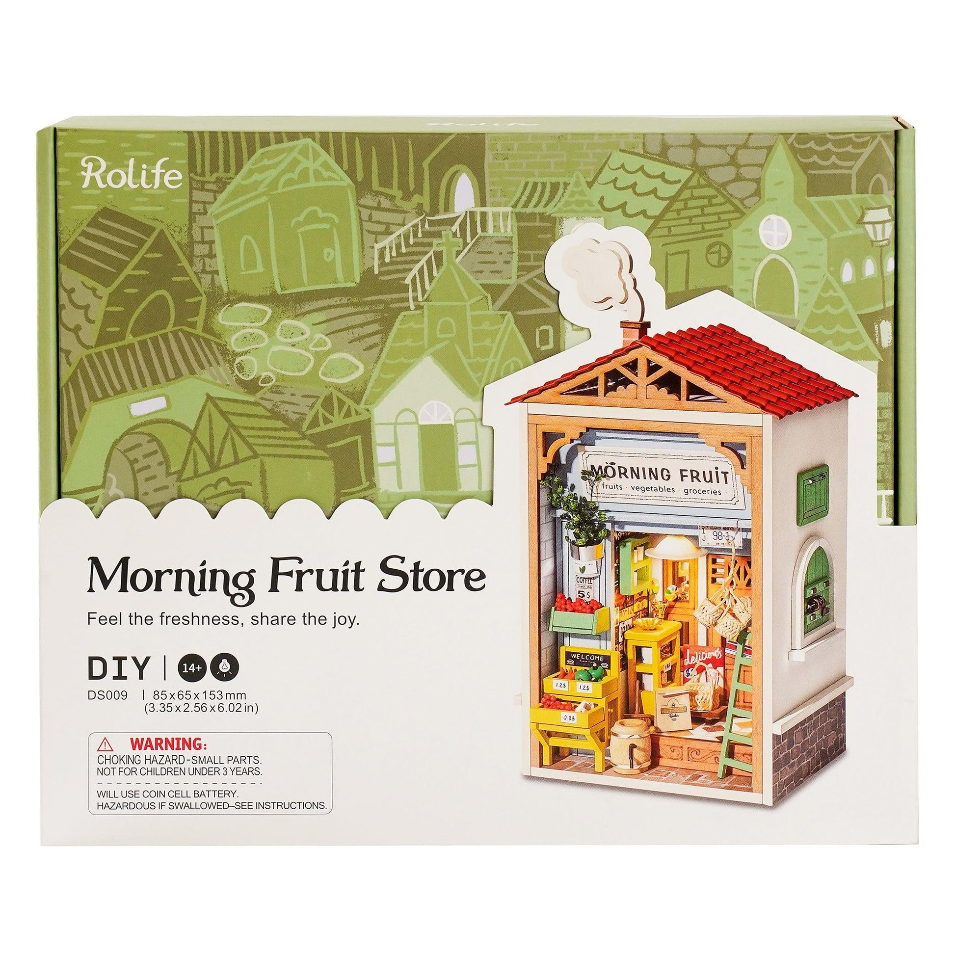 Hands Craft DIY Miniature House Kit | Morning Fruit Store