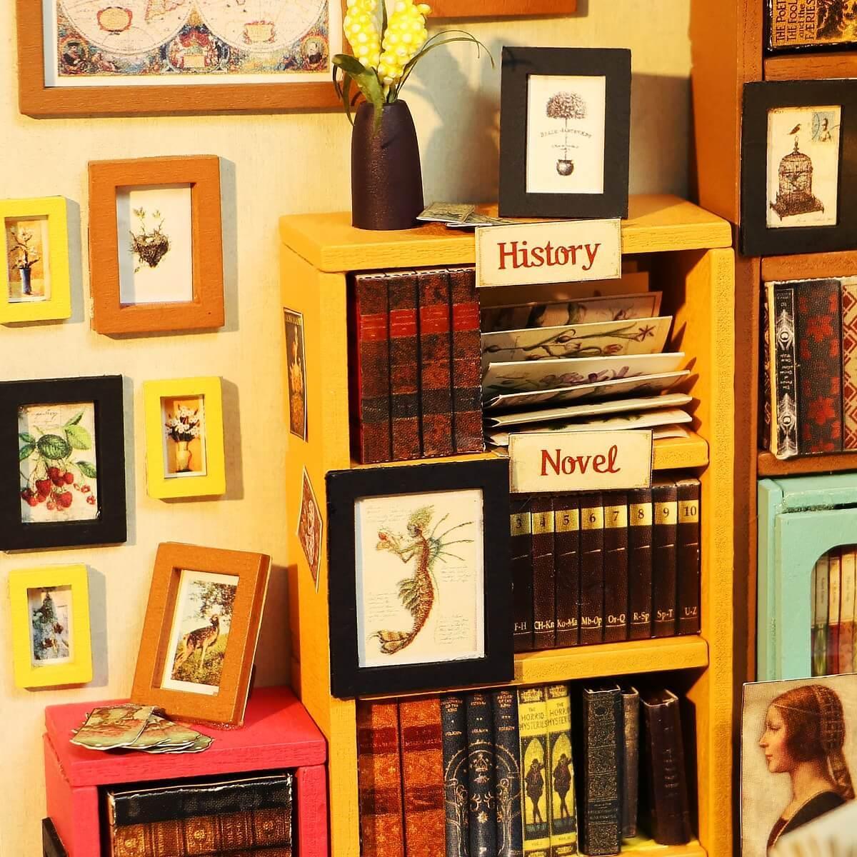 Hands Craft DIY Miniature House Kit | Sam's Study
