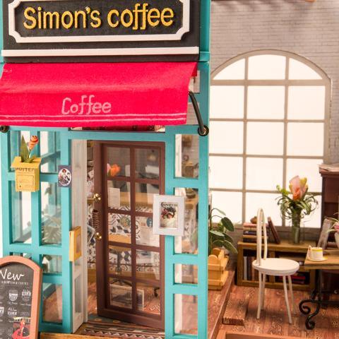 Hands Craft DIY Miniature House Kit | Simon's Coffee 