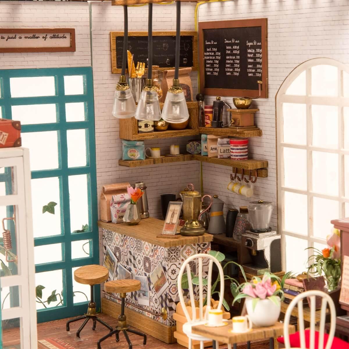 Hands Craft DIY Miniature House Kit | Simon's Coffee 