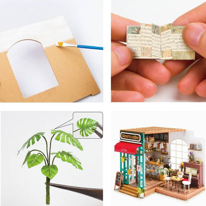 Hands Craft DIY Miniature House Kit | Simon's Coffee 