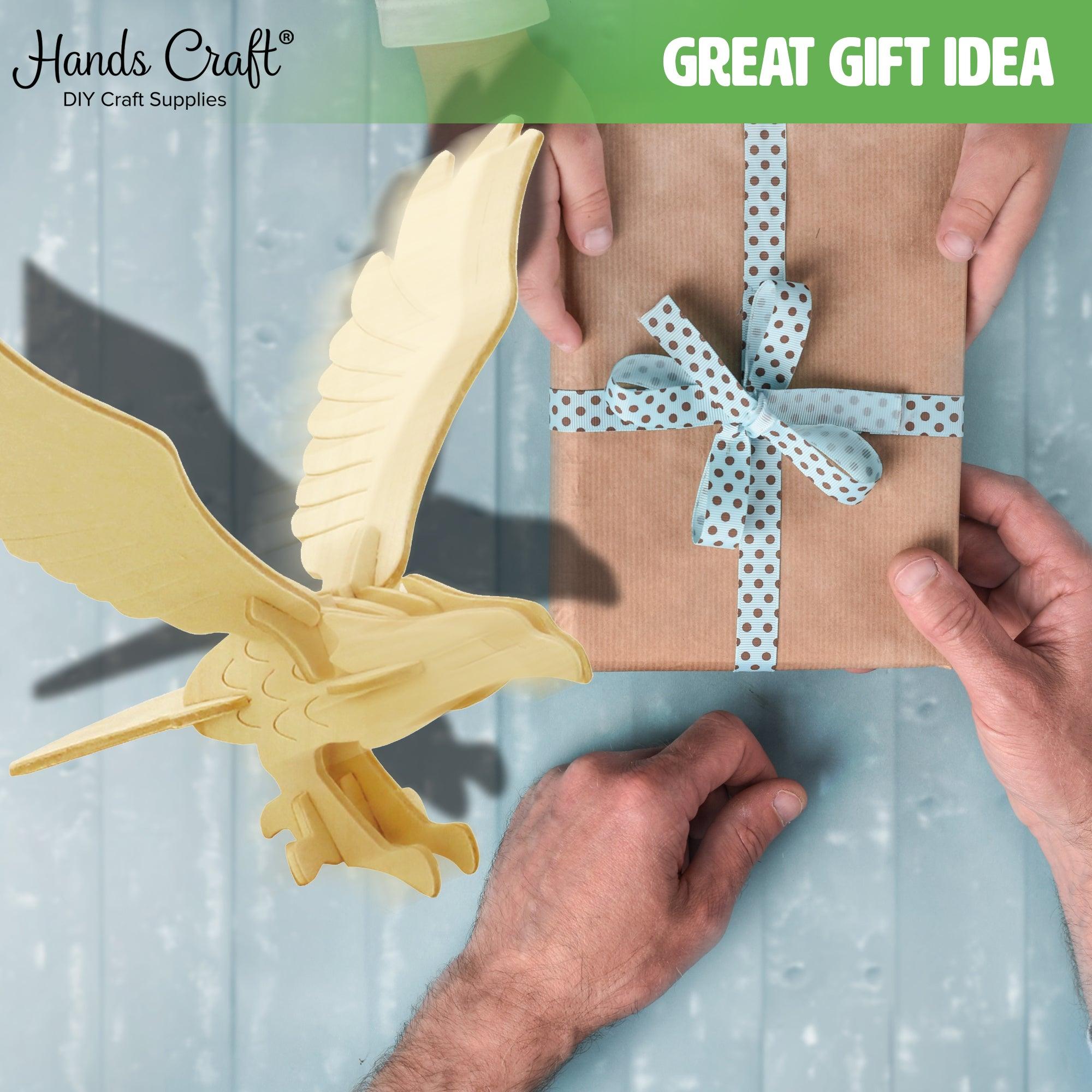 Hands Craft DIY Miniatures 3D Classic Wooden Puzzle | Birds