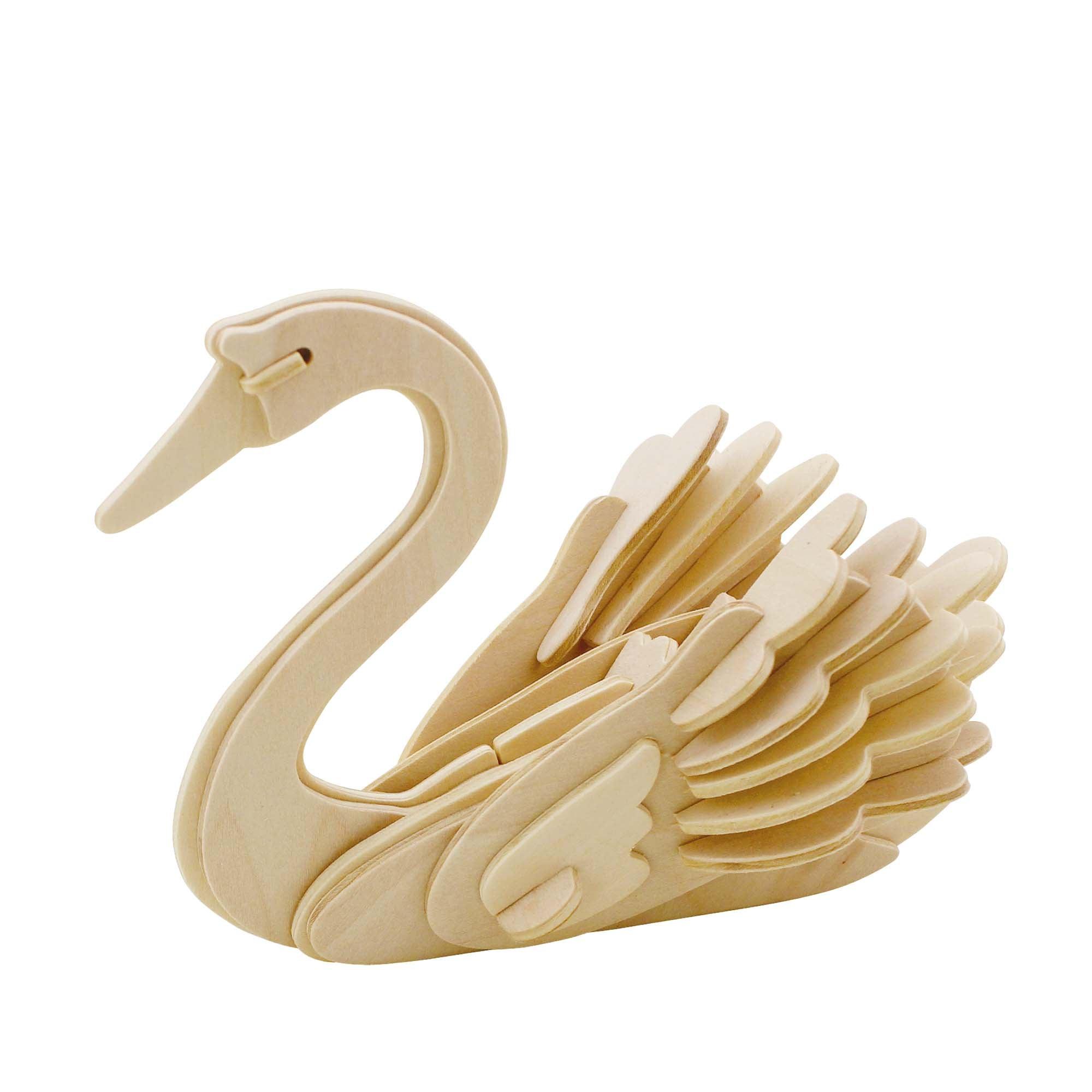 Hands Craft DIY Miniatures 3D Classic Wooden Puzzle | Birds