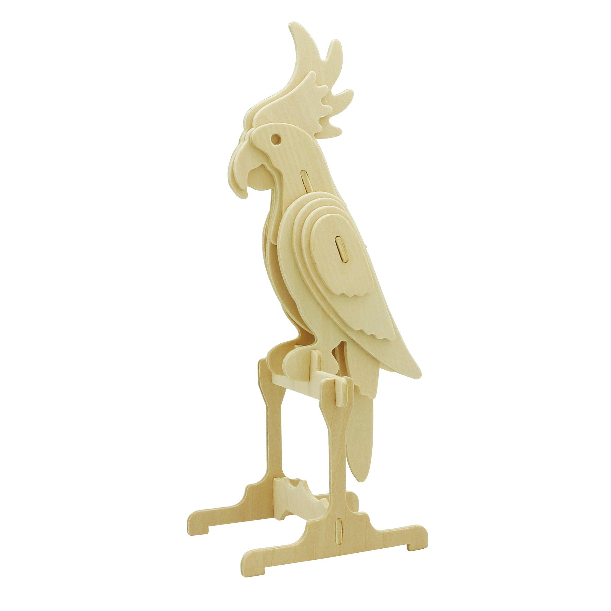 Hands Craft DIY Miniatures 3D Classic Wooden Puzzle | Birds