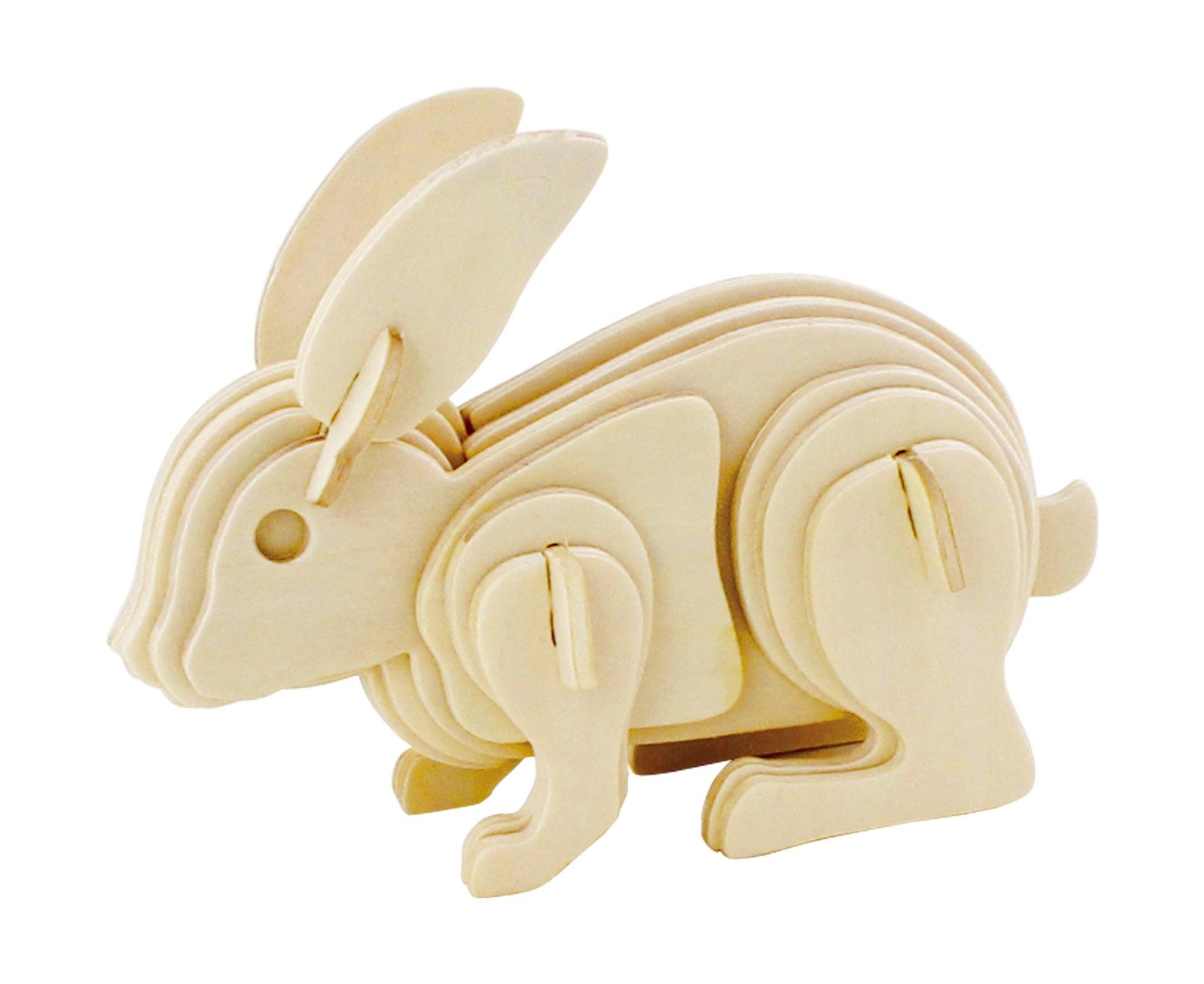 Hands Craft DIY Miniatures 3D Classic Wooden Puzzle | Farm Animals