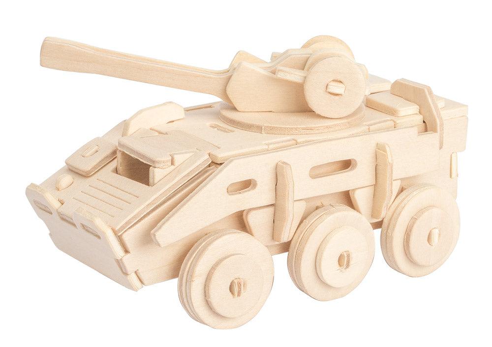 Hands Craft DIY Miniatures 3D Classic Wooden Puzzle | Military Vehicles