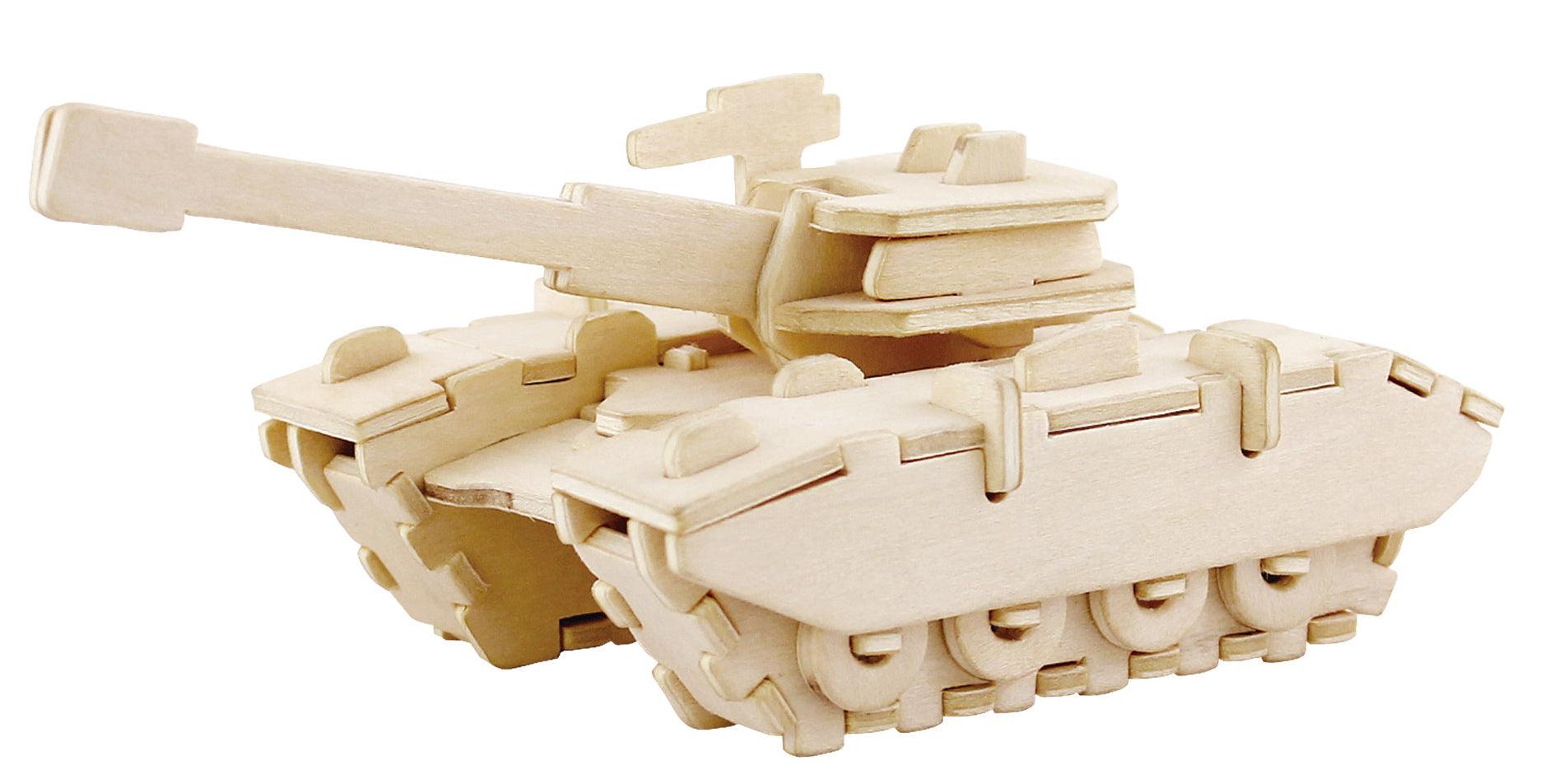 Hands Craft DIY Miniatures 3D Classic Wooden Puzzle | Military Vehicles