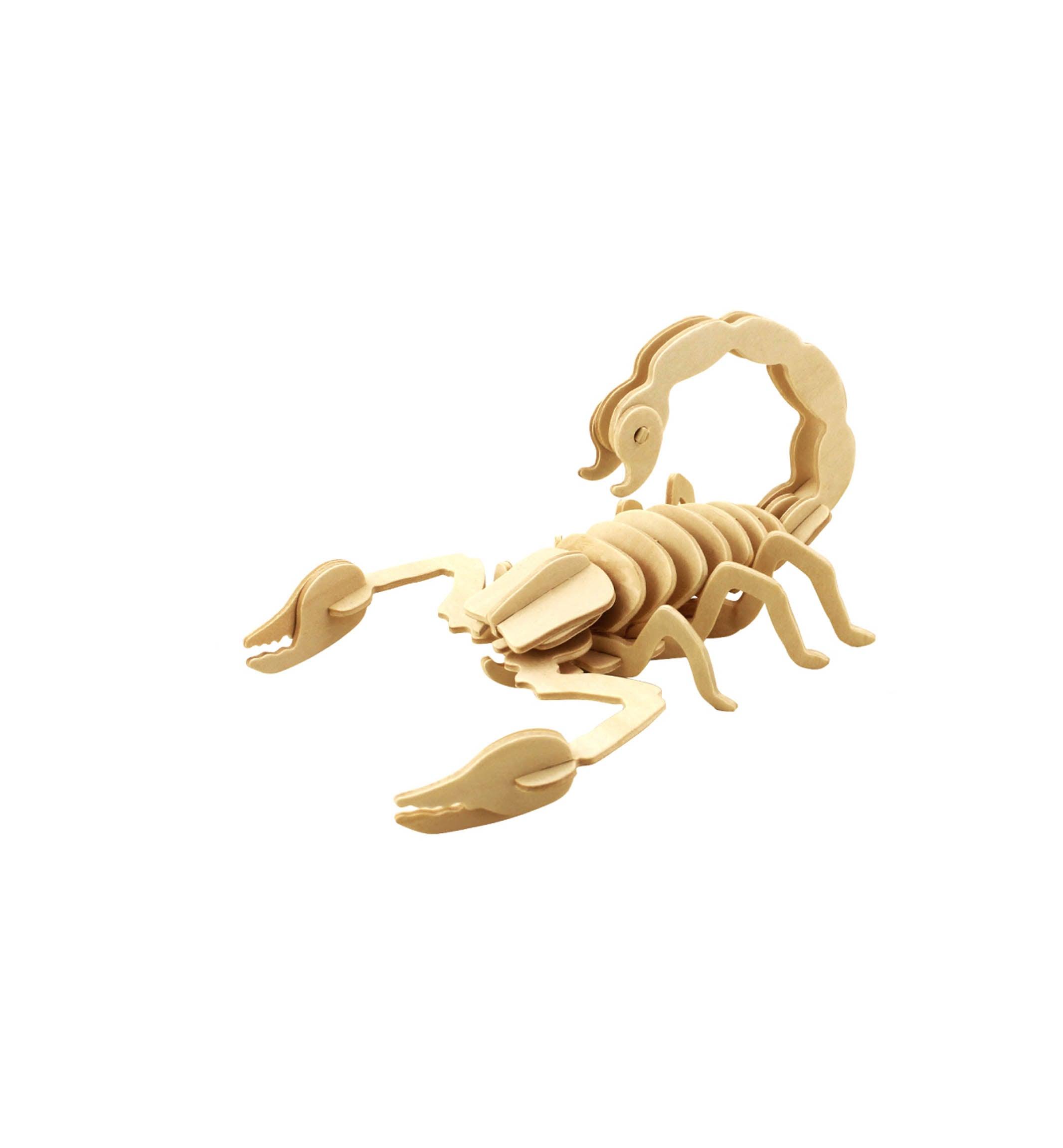 Hands Craft DIY Miniatures 3D Classic Wooden Puzzle | Scorpion