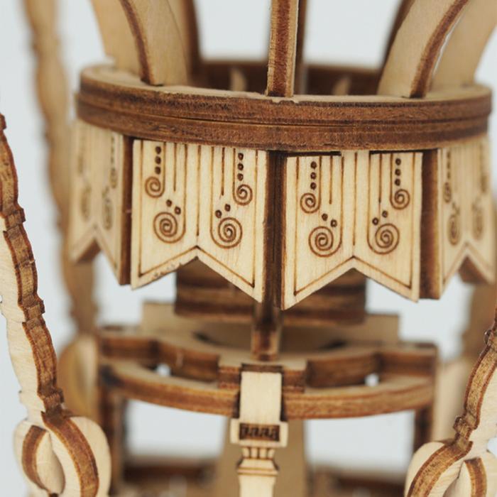 Hands Craft DIY Miniatures 3D Wooden Puzzle | Hot Air Balloon