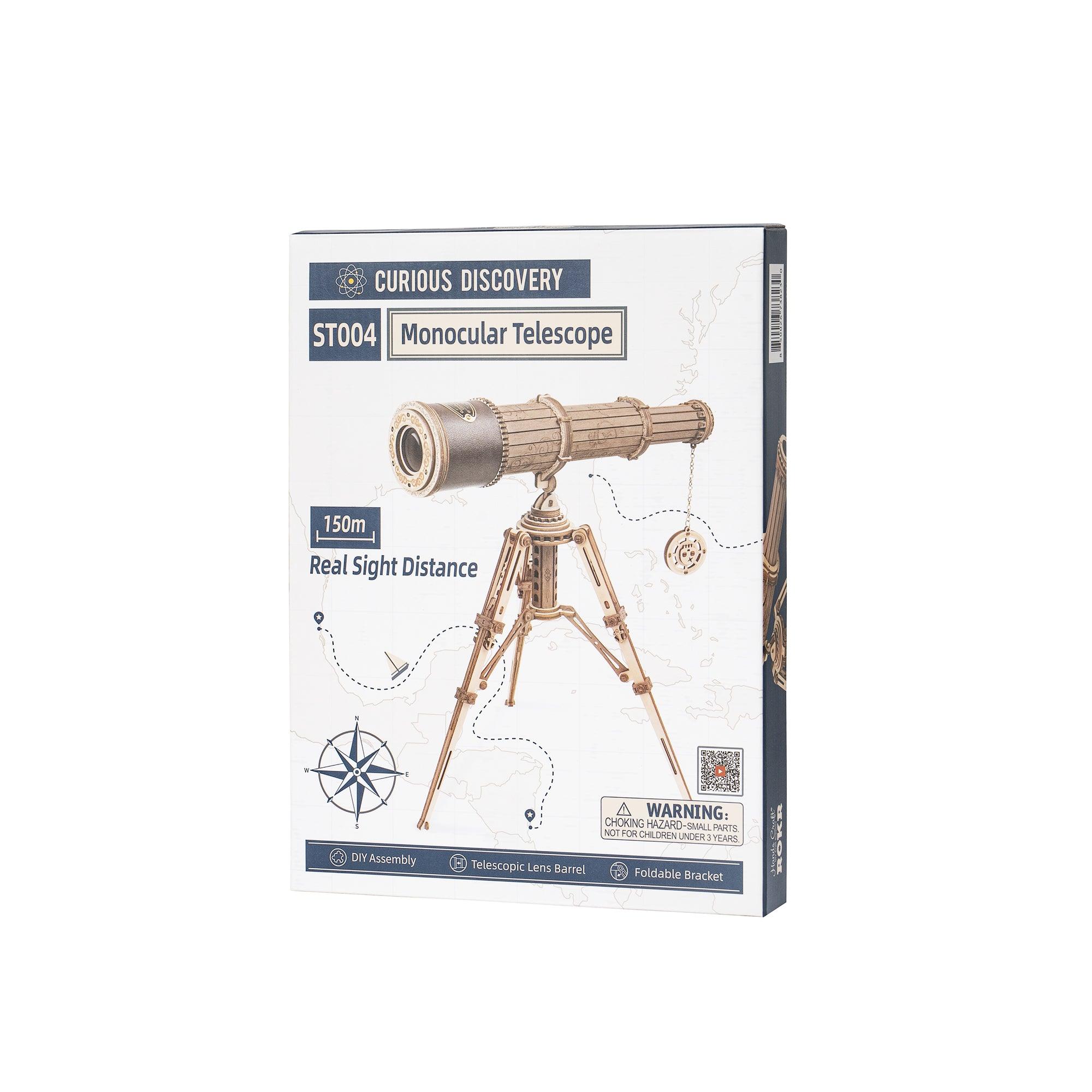 Hands Craft DIY Miniatures 3D Wooden Puzzle | Monocular Telescope