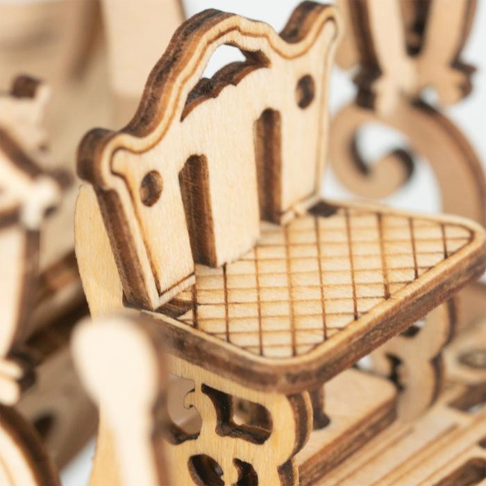 Hands Craft DIY Miniatures 3D Wooden Puzzle | Pumpkin Carriage