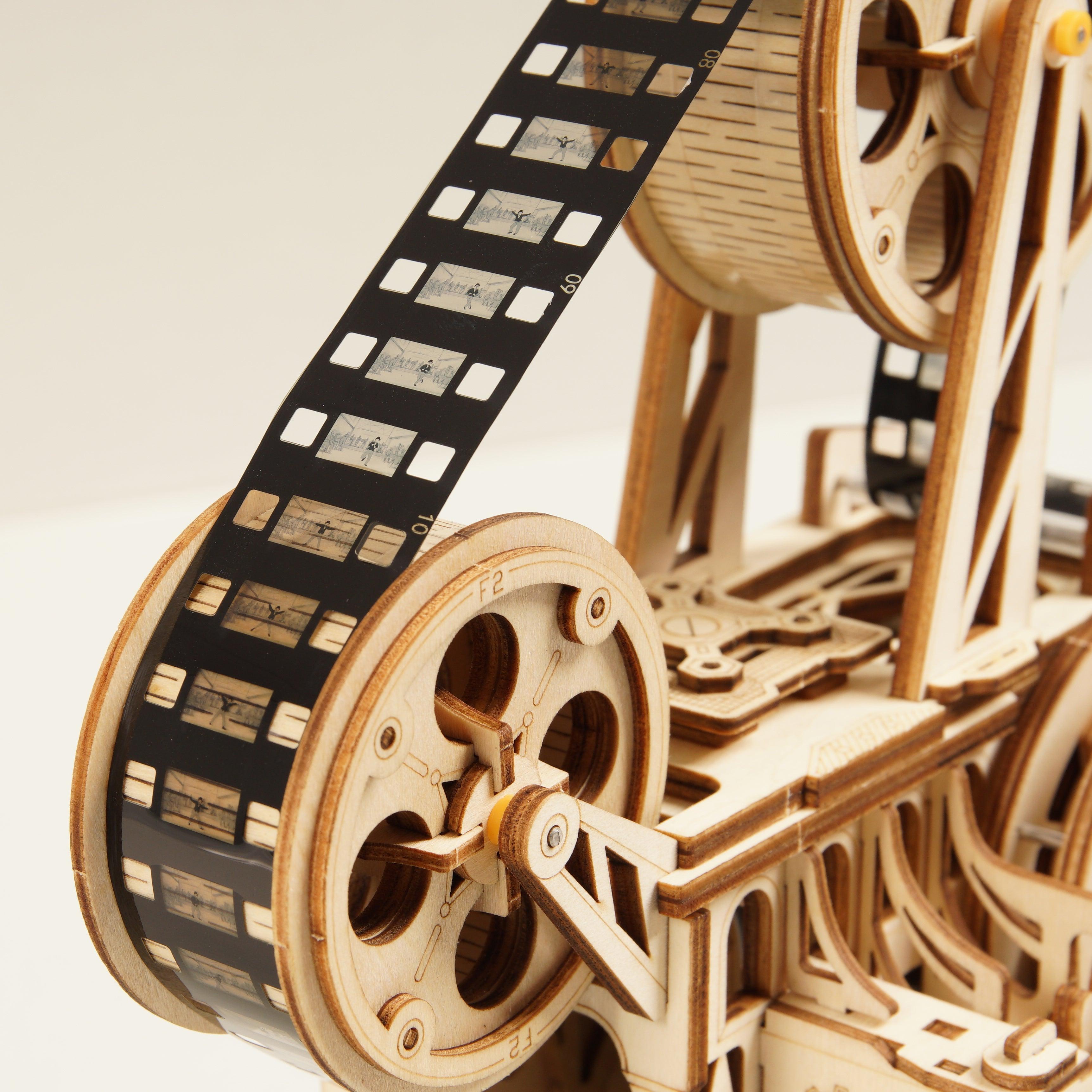 Hands Craft DIY Miniatures Mechanical 3D Wooden Puzzle | Vitascope