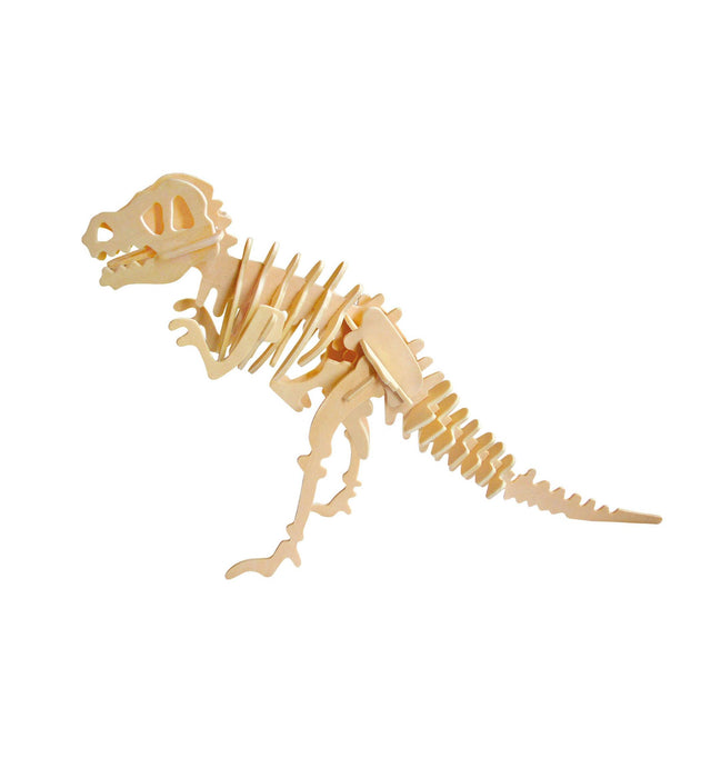 3D Classic Wooden Puzzle | T-Rex - Hands Craft US, Inc.