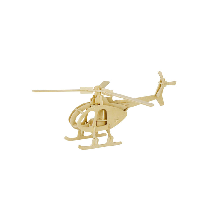 3D Classic Wooden Puzzle | Helicopter - Hands Craft US, Inc.