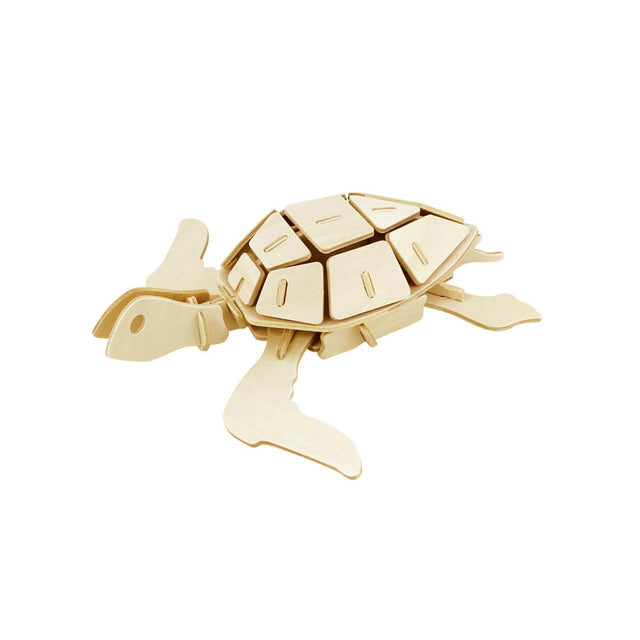 3D Classic Wooden Puzzle | Sea Turtle - Hands Craft US, Inc.