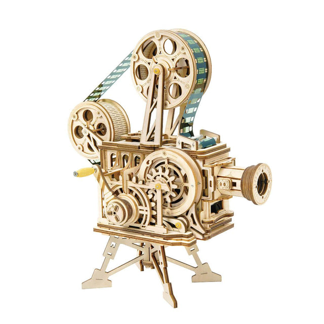 3D Mechanical Wooden Puzzle | Projector/Vitascope - Hands Craft US, Inc.