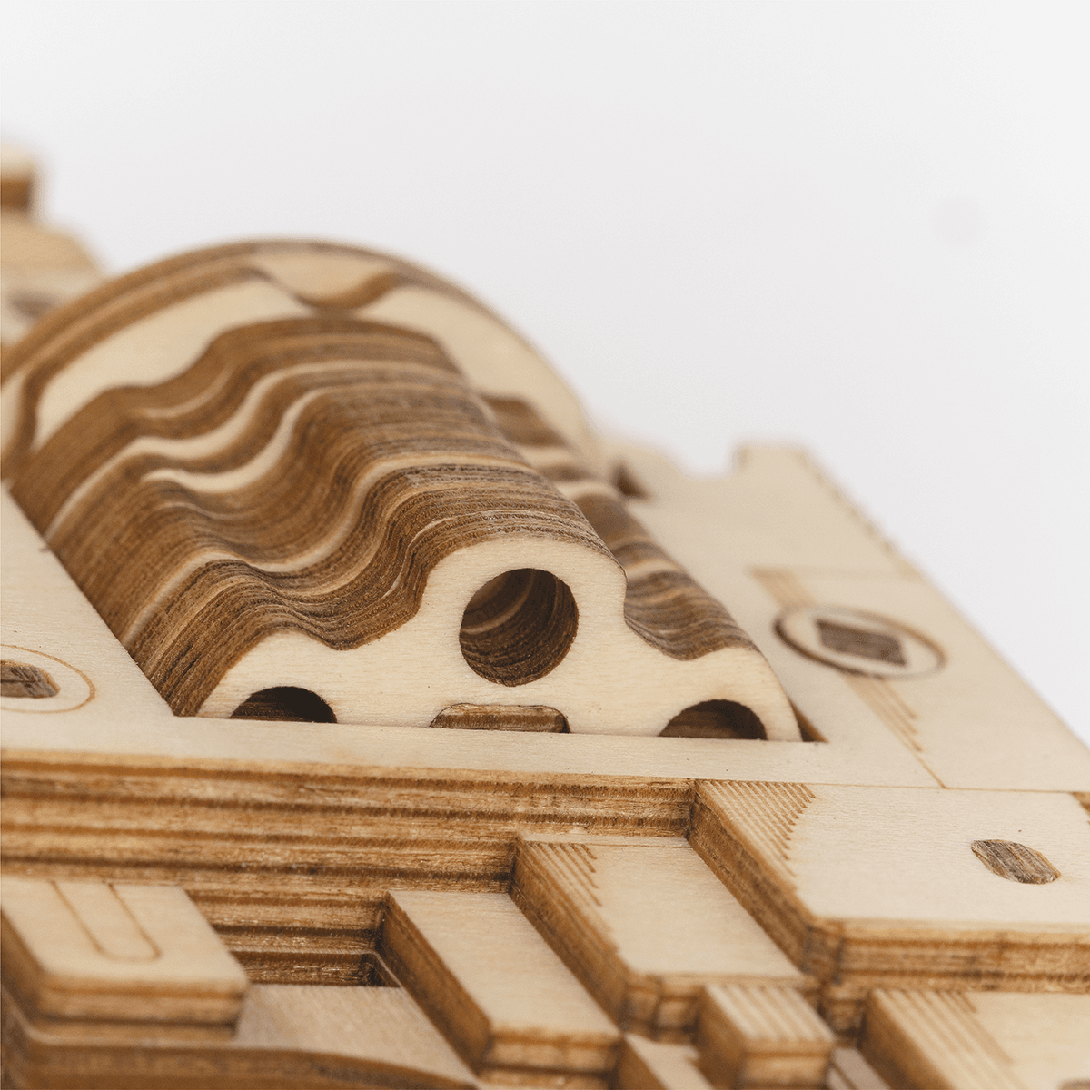 3D Mechanical Wooden Puzzle | Corsac M60 Rubber Band Gun - Hands Craft US, Inc.