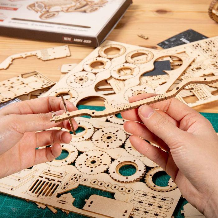3D Modern Wooden Puzzle | Prime Steam Express Train/Locomotive - Hands Craft US, Inc.