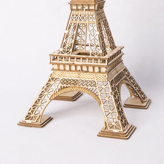 3D Modern Wooden Puzzle | Eiffel Tower - Hands Craft US, Inc.