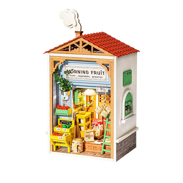 DIY Miniature House Kit | Morning Fruit Store - Hands Craft US, Inc.