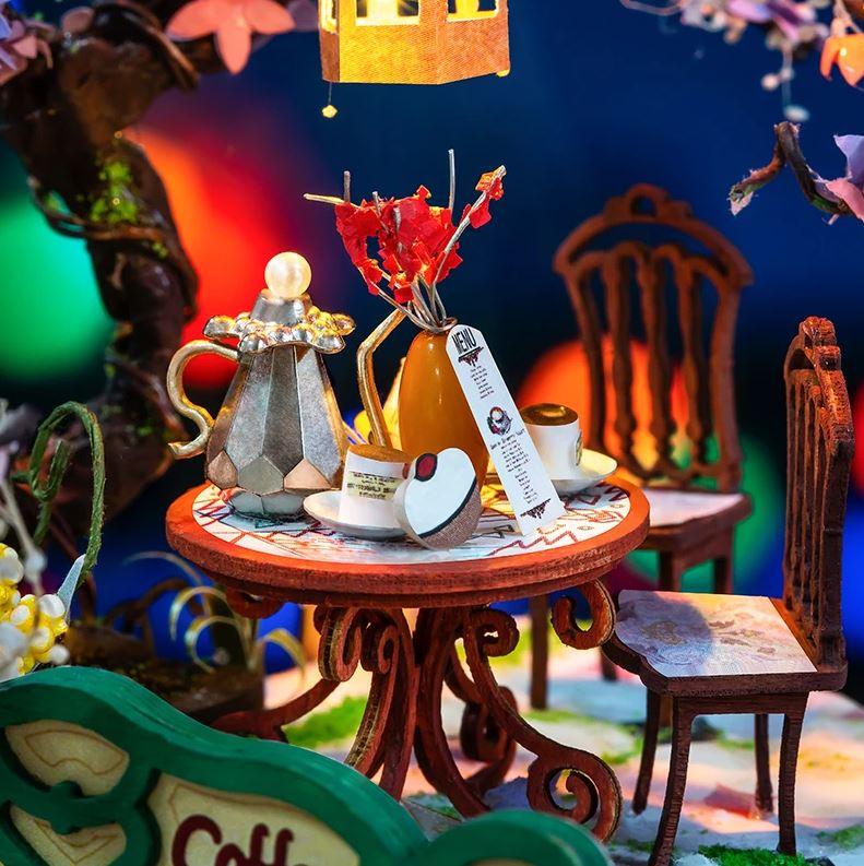 DIY Dollhouse Miniature | Magical Café - Hands Craft US, Inc.